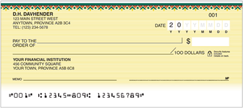 Personal Cheque